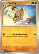 Mankey - 045/091 - Paldean Fates - Card Cavern