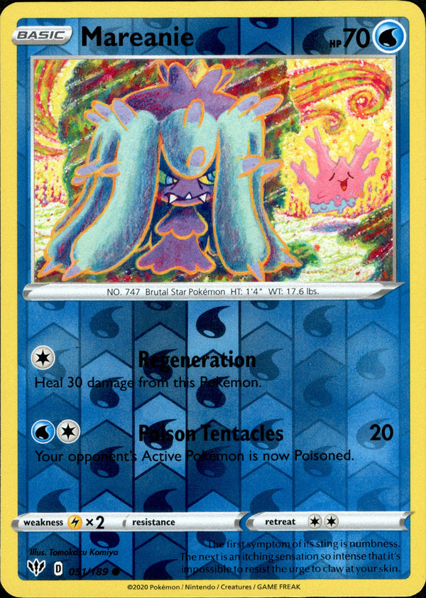 Card Mew V 69/189 da coleção Darkness Ablaze