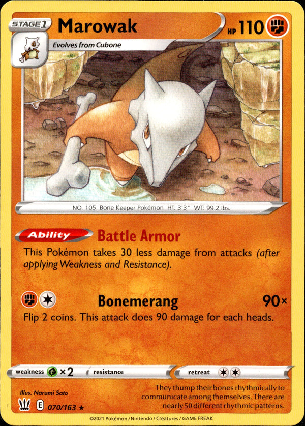 Marowak - 070/163 - Battle Styles - Card Cavern