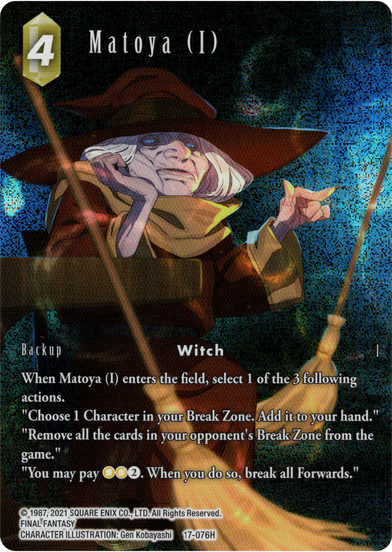 Matoya (I) Full Art - 17-076H - Rebellion's Call - Foil - Card Cavern