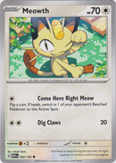 Meowth - 052/165 - Scarlet & Violet 151 - Card Cavern