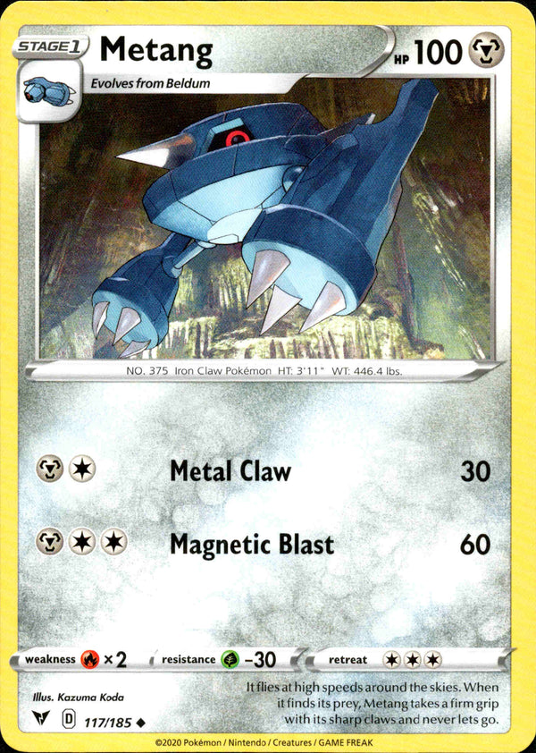 Metang - 117/185 - Vivid Voltage - Card Cavern