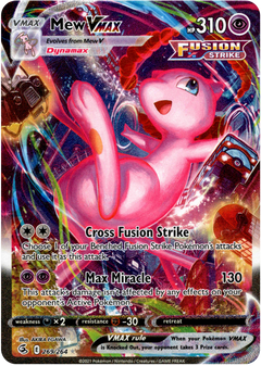 Mew VMAX Alternate Art Secret Rare - 269/264 - Fusion Strike - Card Cavern