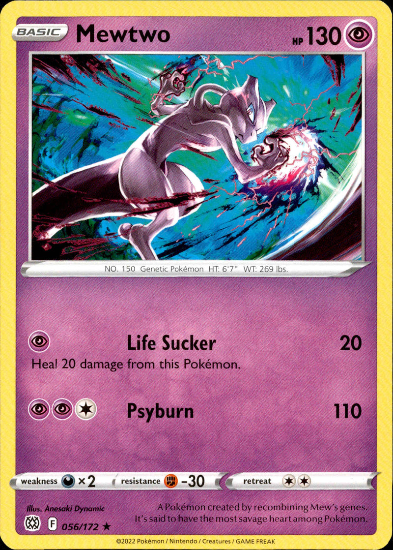 Mewtwo - 056/172 - Brilliant Stars - Card Cavern