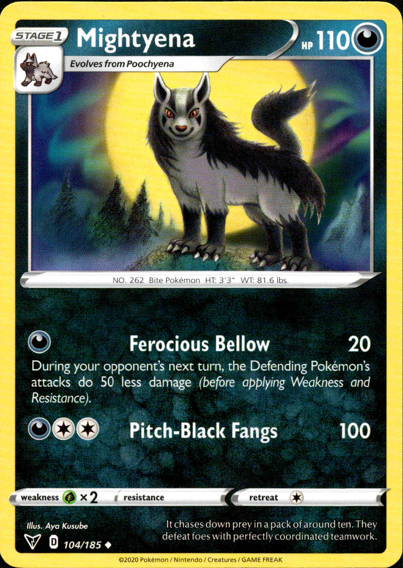 Mightyena - 104/185 - Vivid Voltage - Card Cavern