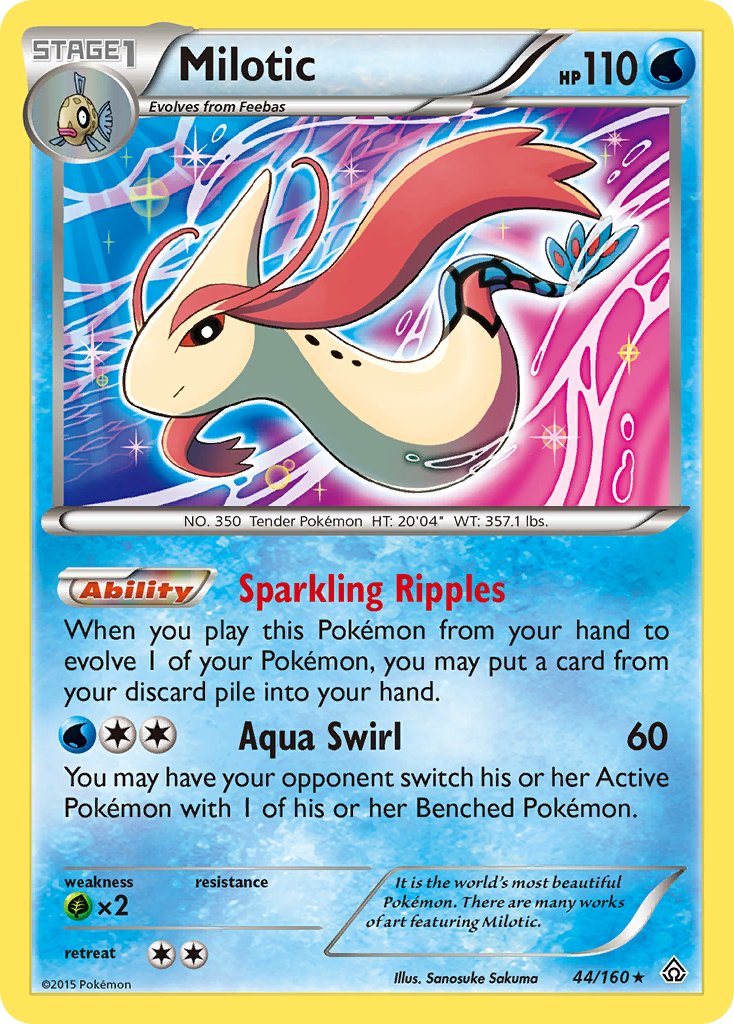 Milotic - 44/160 - Primal Clash - Holo - Card Cavern