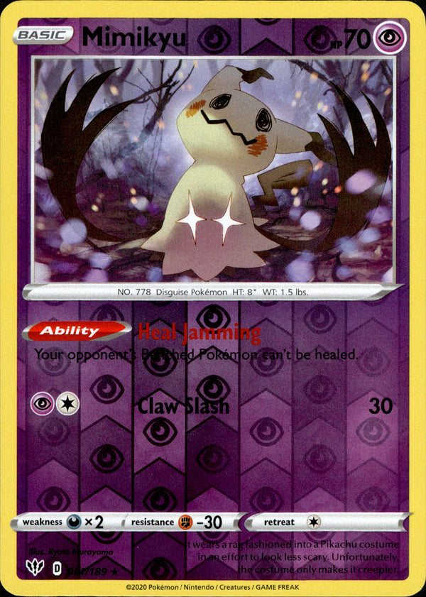 Mimikyu - 81/189 - Darkness Ablaze - Reverse Holo - Card Cavern