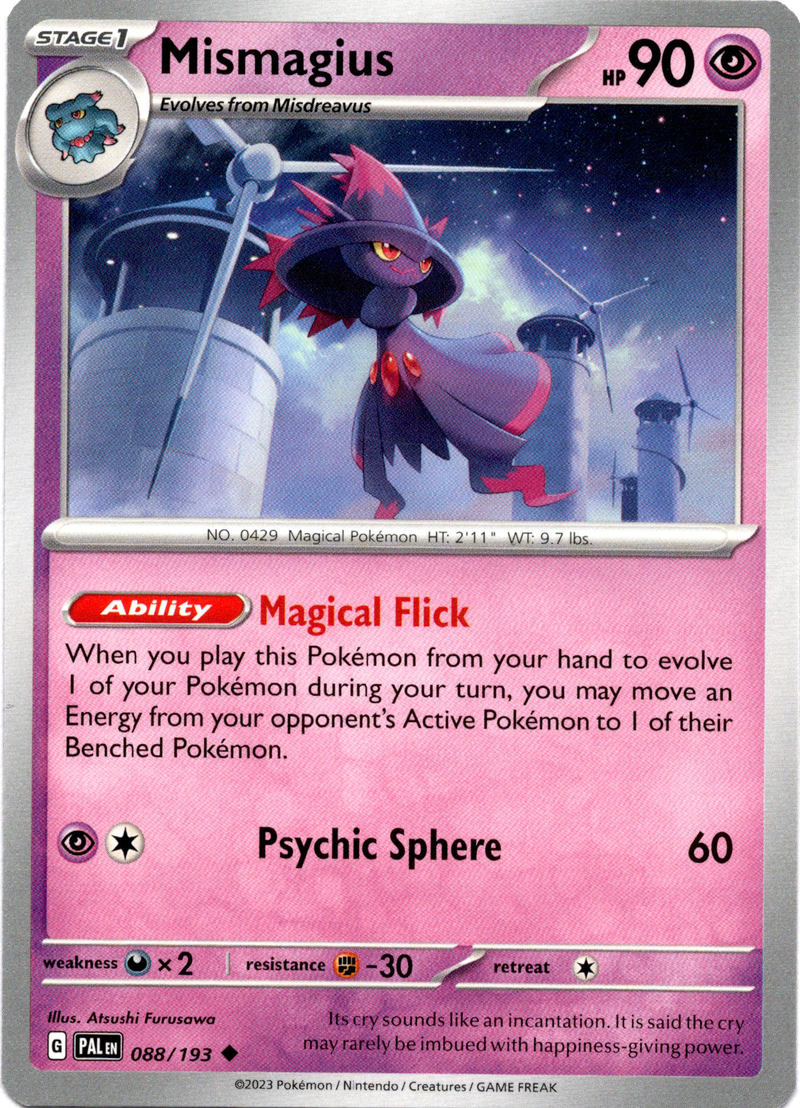 Mismagius - 088/193 - Paldea Evolved - Card Cavern