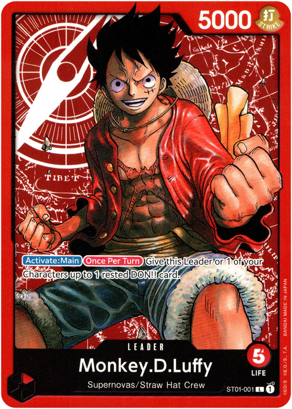 Monkey.D.Luffy - ST01-001 L - Starter Deck - Card Cavern