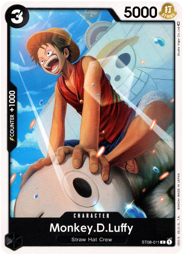 Monkey.D.Luffy - ST08-011 - Starter Deck - Card Cavern