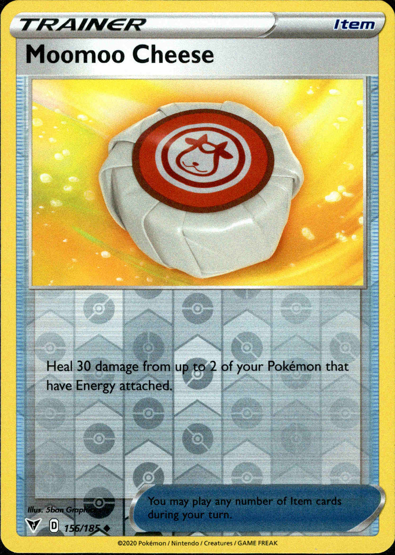 Pokemon : SWSH VIVID VOLTAGE MOOMOO CHEESE 156/185 UNCOMMON