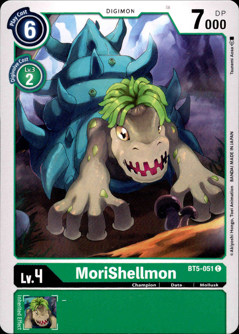 MoriShellmon - BT5-051 - Battle Of Omni - Card Cavern