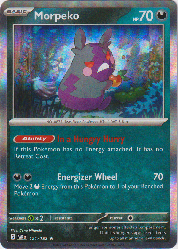 Morpeko 116/195 in Portuguese Silver Tempest Pokémon TCG