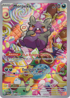 Morpeko - 206/182 - Paradox Rift - Holo - Card Cavern