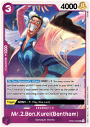 Mr.2.Bon.Kurei(Bentham) - OP04-069 UC - Kingdoms of Intrigue - Card Cavern