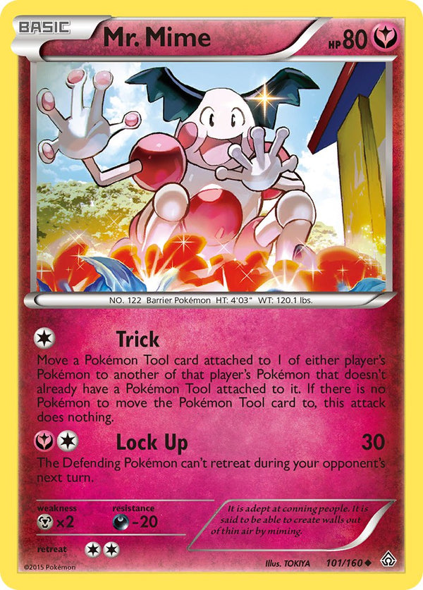 Mr. Mime - 101/160 - Primal Clash - Card Cavern