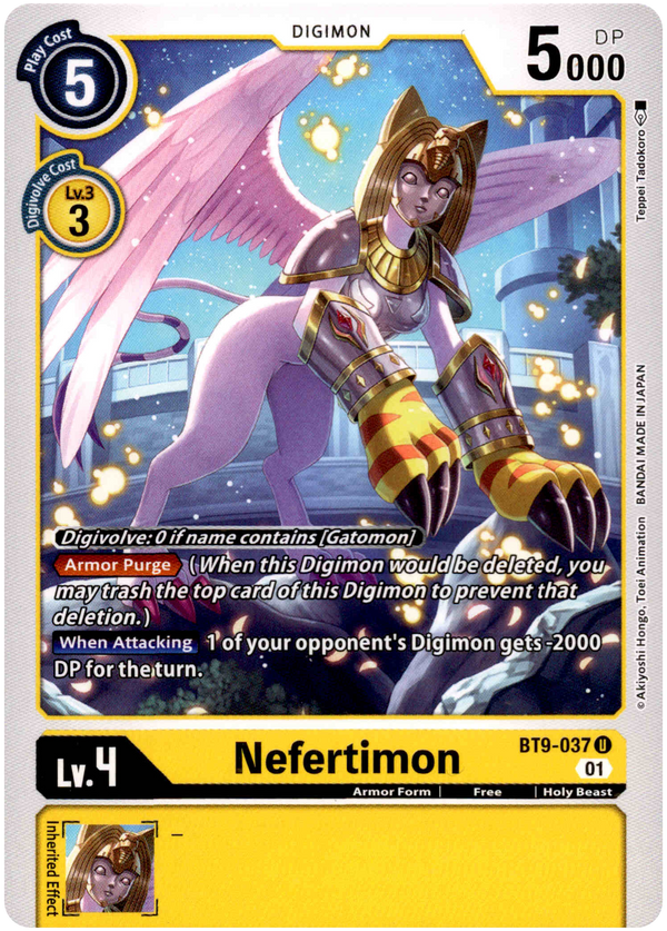 Nefertimon - BT9-037 U - X Record - Card Cavern