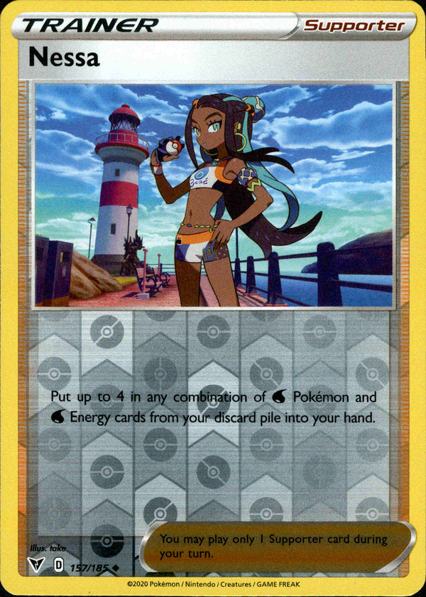 Nessa - 157/185 - Vivid Voltage - Reverse Holo - Card Cavern