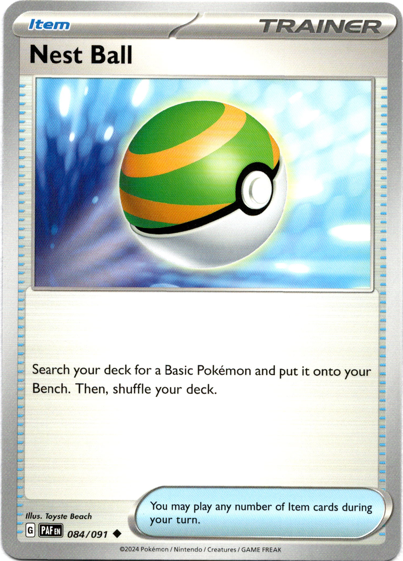 Nest Ball - 084/091 - Paldean Fates - Card Cavern