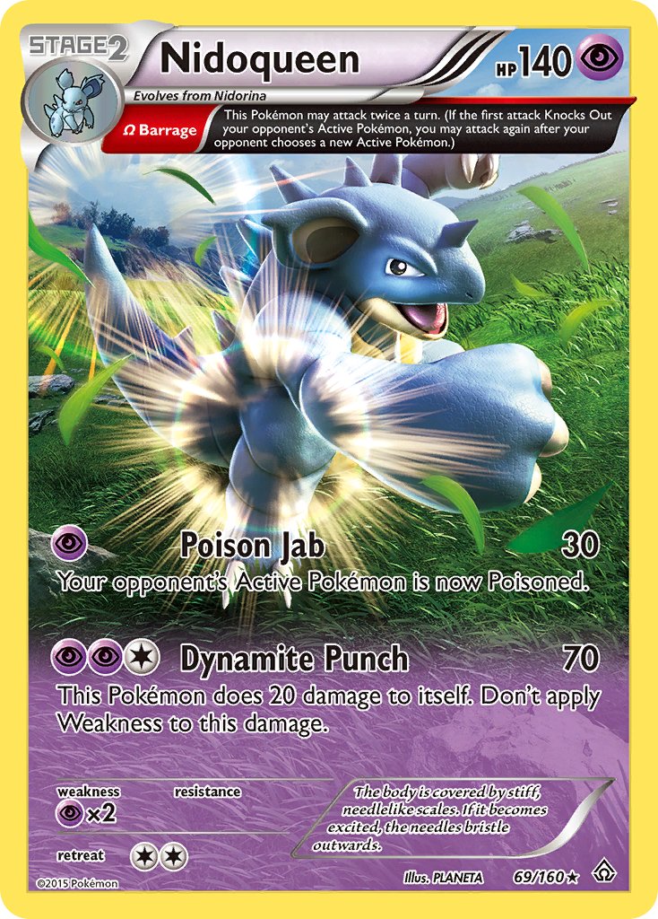 Nidoqueen - 69/160 - Primal Clash - Card Cavern