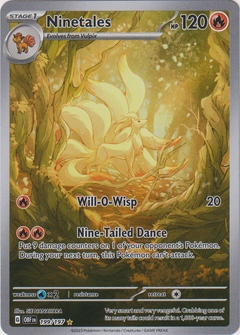 Ninetales - 199/197 - Obsidian Flames - Holo - Card Cavern