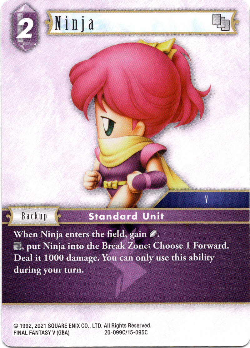 Ninja - 20-099C/15-095C - Dawn of Heroes - Card Cavern