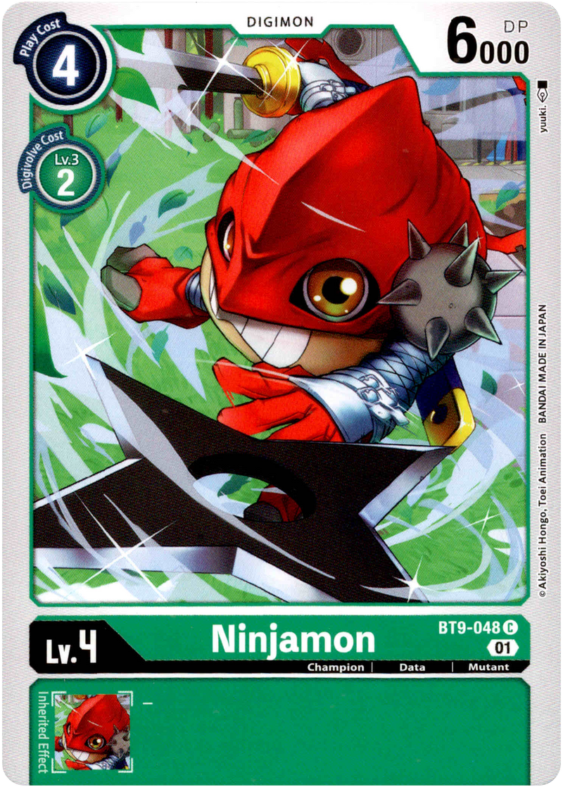 Ninjamon - BT9-048 C - X Record - Card Cavern