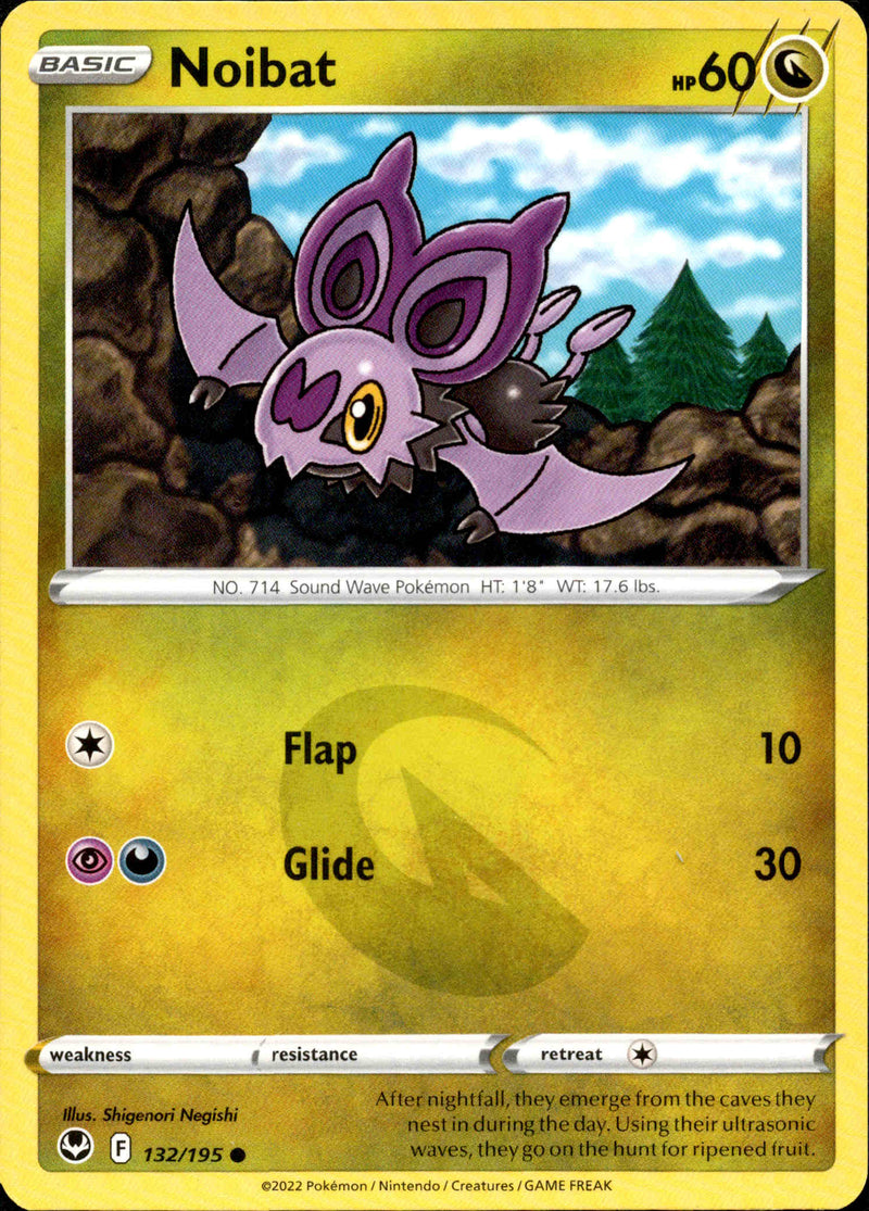 Noibat - 132/195 - Silver Tempest - Card Cavern