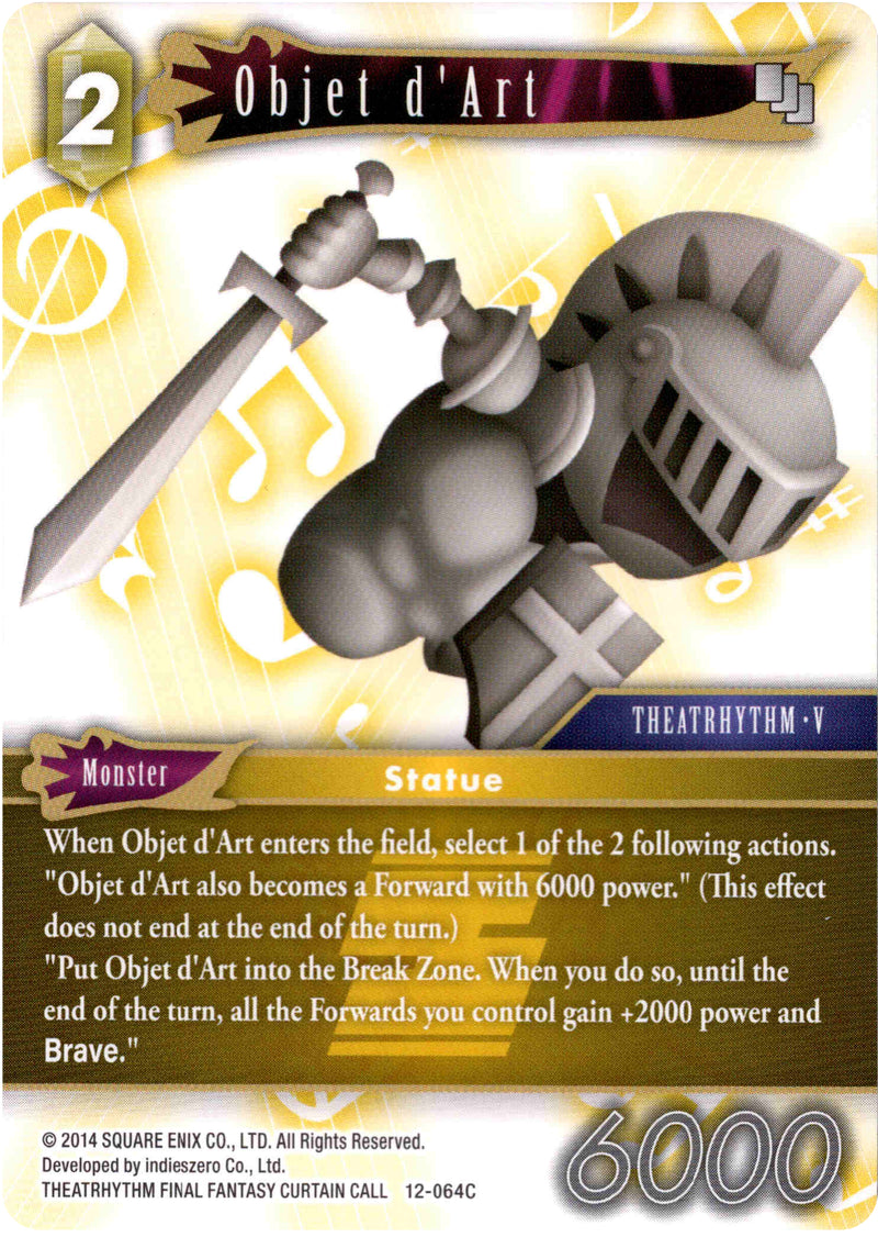 Objet d'Art - 12-064C - Opus XII - Card Cavern