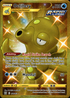 Octillery Secret Rare - 178/163 - Battle Styles - Card Cavern