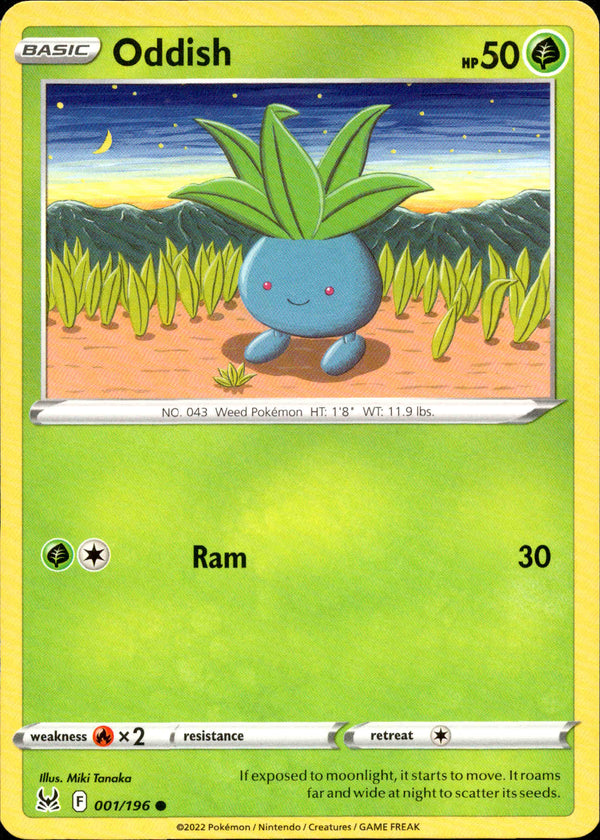 Oddish - 001/196 - Lost Origin - Card Cavern