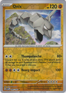 Onix - 095/165 - Scarlet & Violet 151 - Reverse Holo - Card Cavern