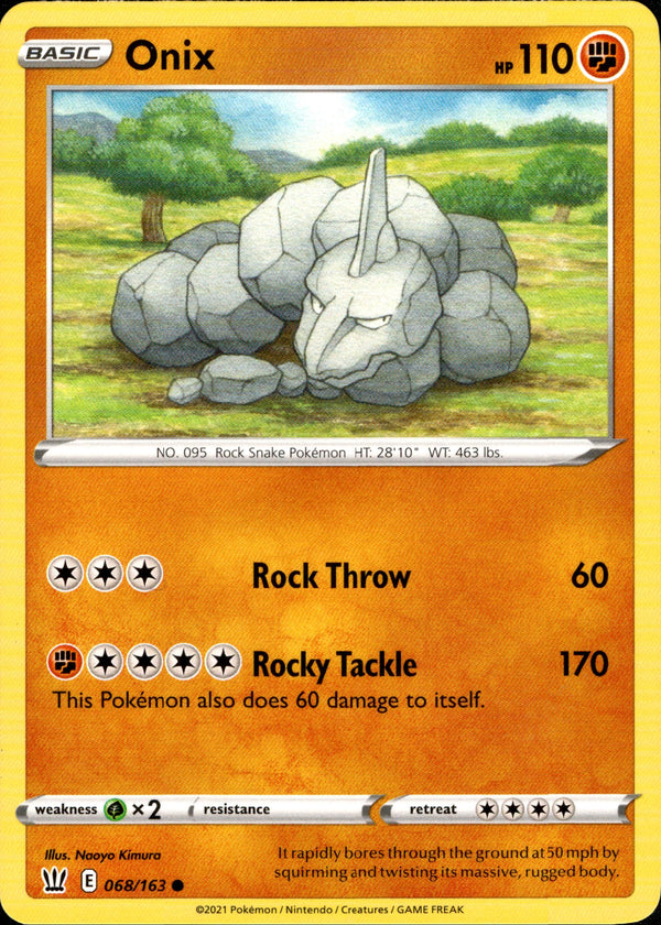 Onix (068/163) [Sword & Shield: Battle Styles]