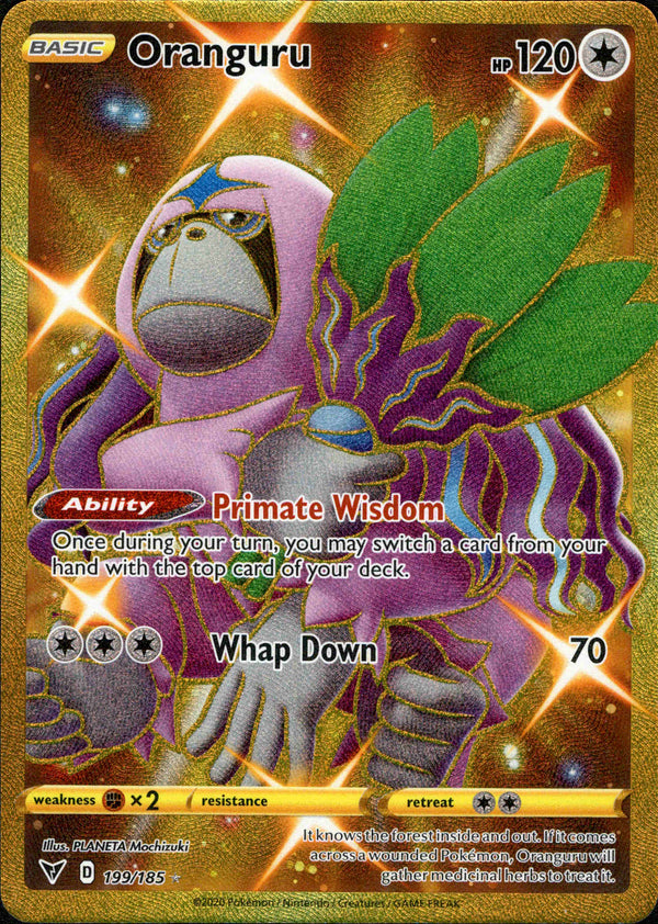 Oranguru Secret - 199/185 - Vivid Voltage - Card Cavern