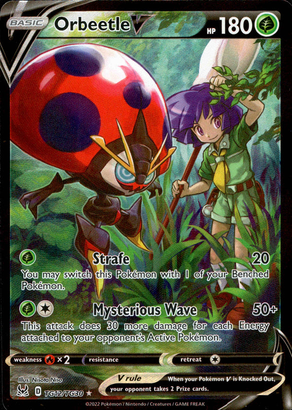 Orbeetle V - TG12/TG30 - Lost Origin - Card Cavern