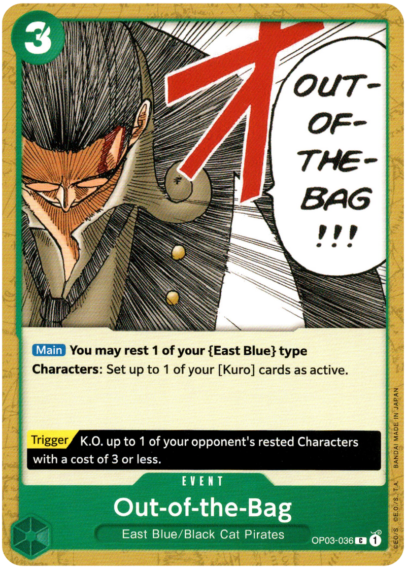 Out-of-the-Bag - OP03-036 C - Pillars of Strength - Card Cavern