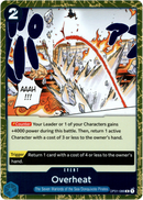 Overheat - OP01-086 R - Romance Dawn - Foil - Card Cavern