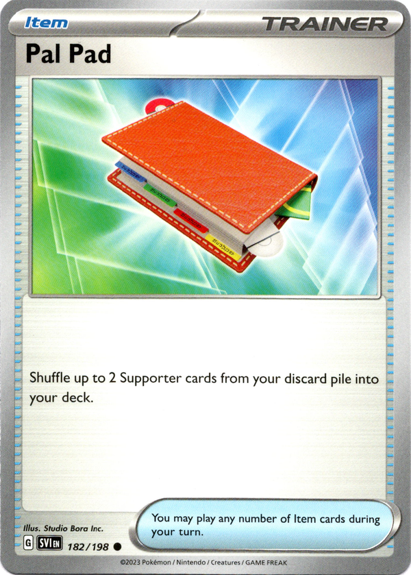 Pal Pad - 182/198 - Scarlet & Violet - Card Cavern