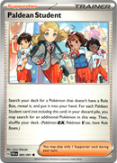 Paldean Student - 085/091 - Paldean Fates - Card Cavern