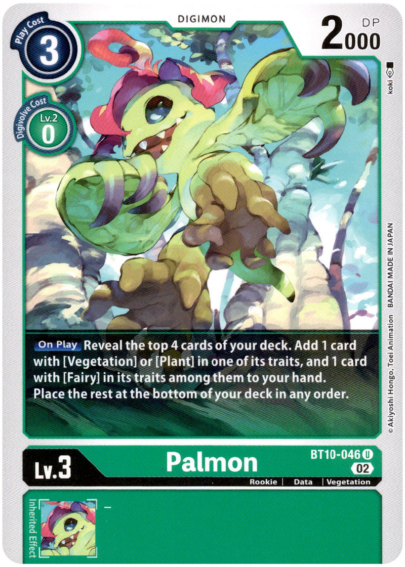 Palmon - BT10-046 U - Xros Encounter - Card Cavern