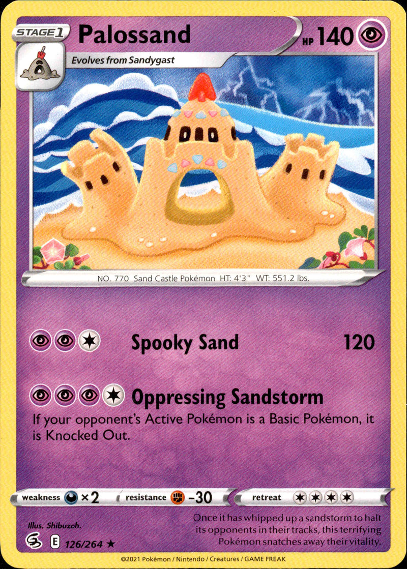 Palossand - 126/264 - Fusion Strike - Card Cavern