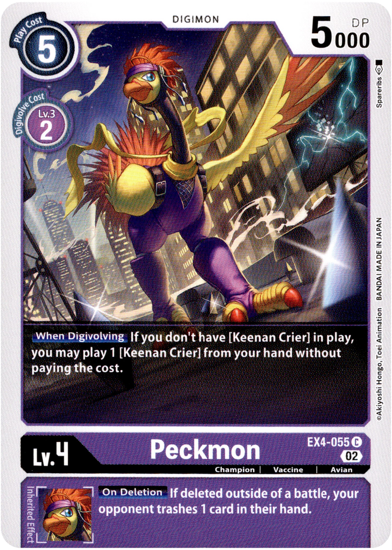 Peckmon - EX4-055 C - Alternative Being - Card Cavern