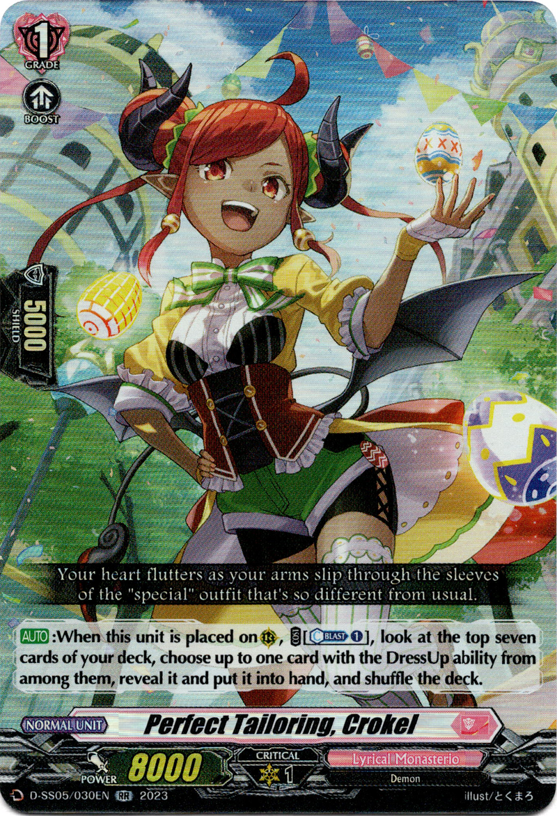 Perfect Tailoring, Crokel - D-SS05/030EN - Festival Booster 2023 - Card Cavern