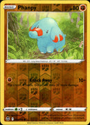 Phanpy - 091/195 - Silver Tempest - Reverse Holo - Card Cavern