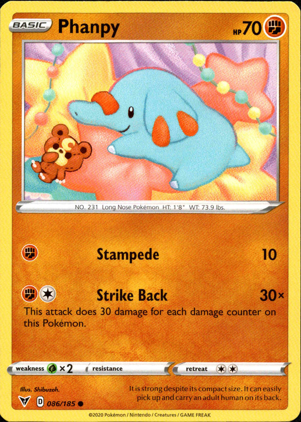 Phanpy - 086/185 - Vivid Voltage - Card Cavern