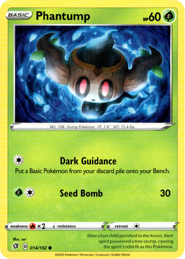 Phantump - 14/192 - Rebel Clash - Card Cavern