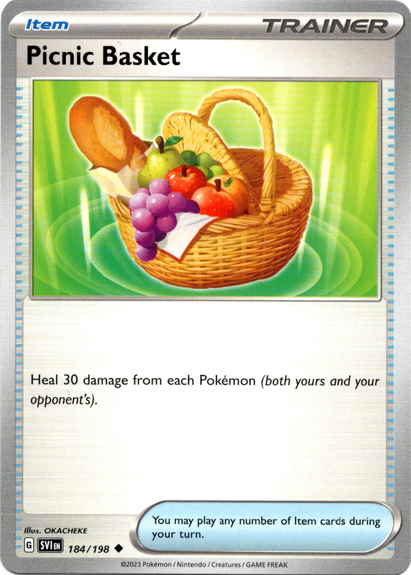 Picnic Basket - 184/198 - Scarlet & Violet - Card Cavern