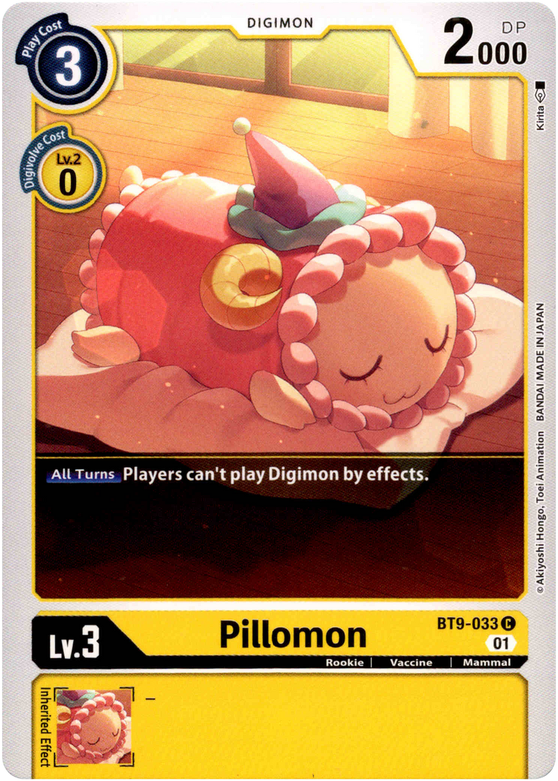 Pillomon - BT9-033 C - X Record - Card Cavern