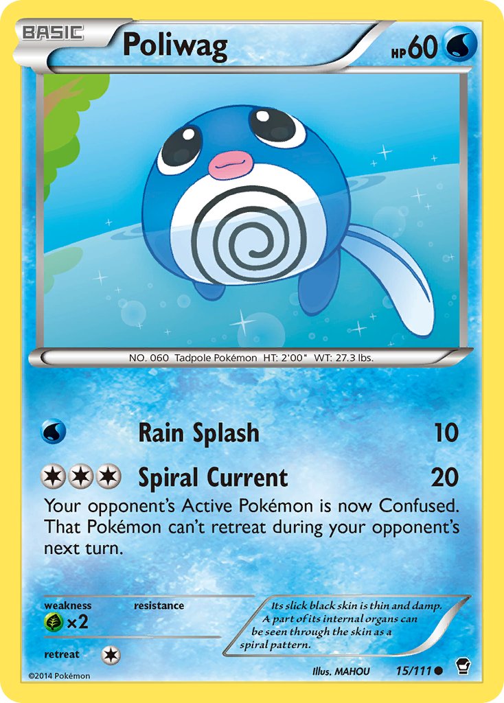 Poliwag - 15/111 - Furious Fists - Card Cavern