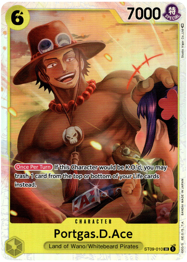 Portgas.D.Ace - ST09-010 - Starter Deck - Foil - Card Cavern